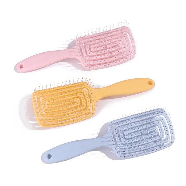 Detangler Hair Brush Faster Blow Drying, Detangling For Women & Men, Professional Styling For Wet, Curly, Thick Or Straight Hair