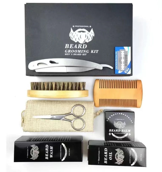 Beard Derma Roller Kit for Men — Microneedling for Beard Growth, Fuller & Thicker Facial Hair