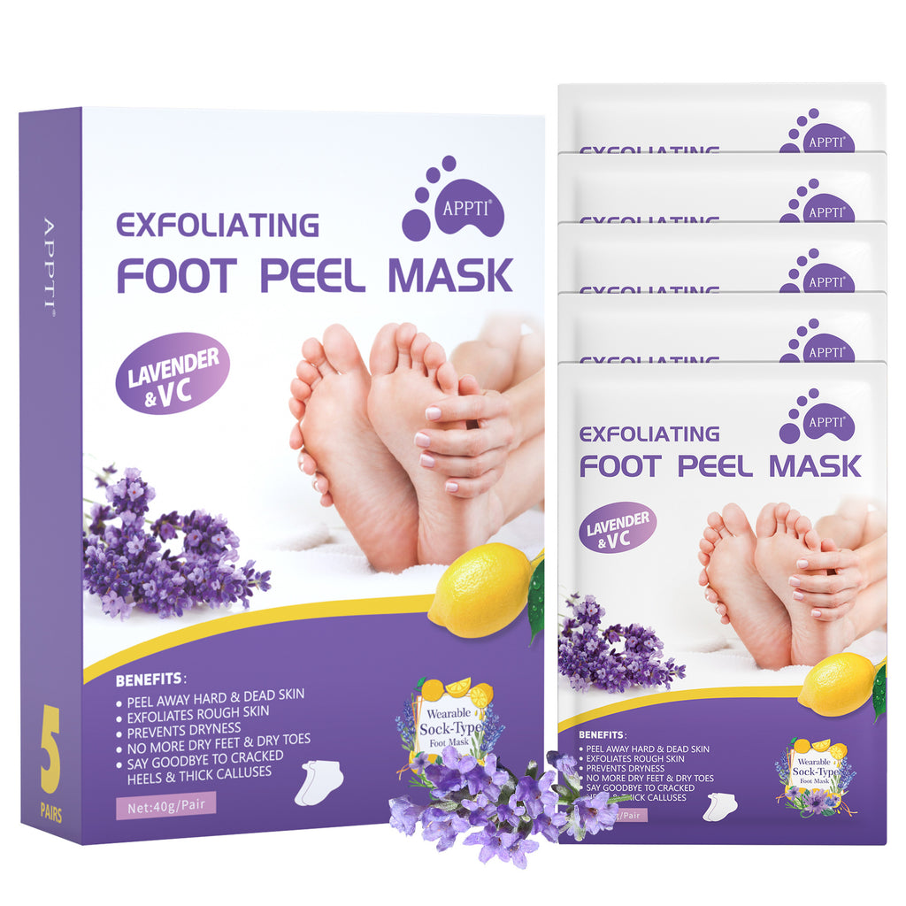 Lavender Exfoliating Foot Peel Mask