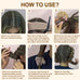 Satin Heatless Hair Curler, Lazy Natural Soft Wave DIY Heatless Curls For Sleep In Overnight, For All Hair Types