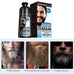 Beard Hair Color Shampoo for Men Natural Dye
