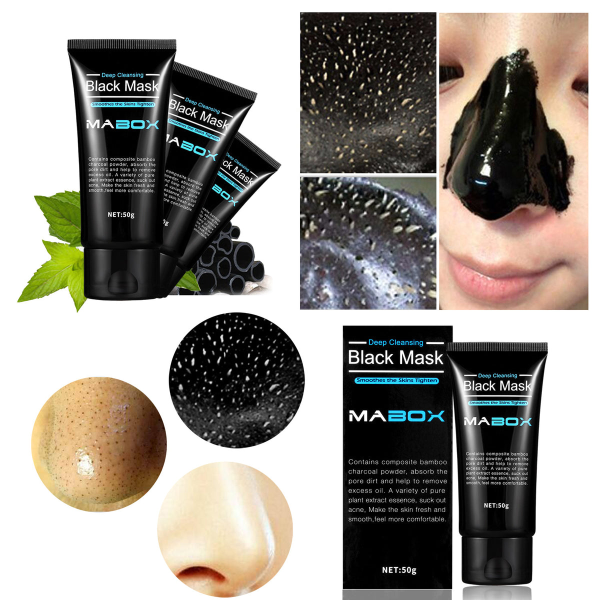 Black Peel Off Mask skincare deep cleansing treatment