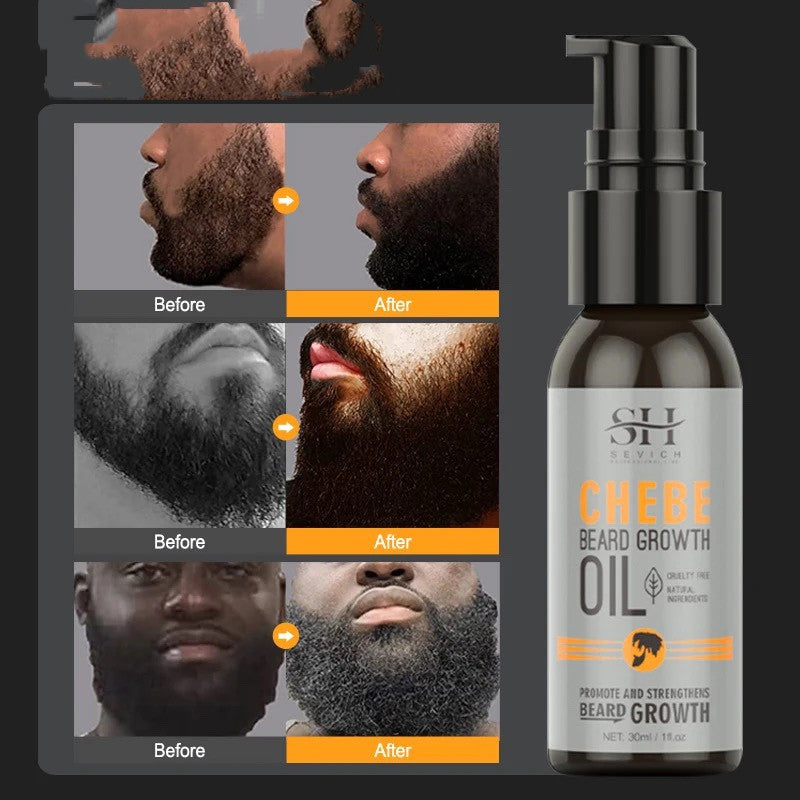 Chebe Men Beard Growth Oil Natural Beard Care