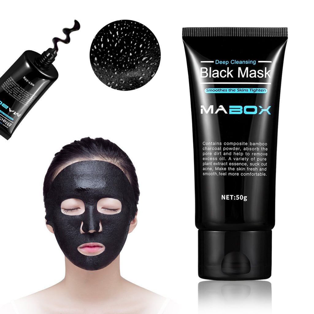Black Peel Off Mask facial pore cleansing use