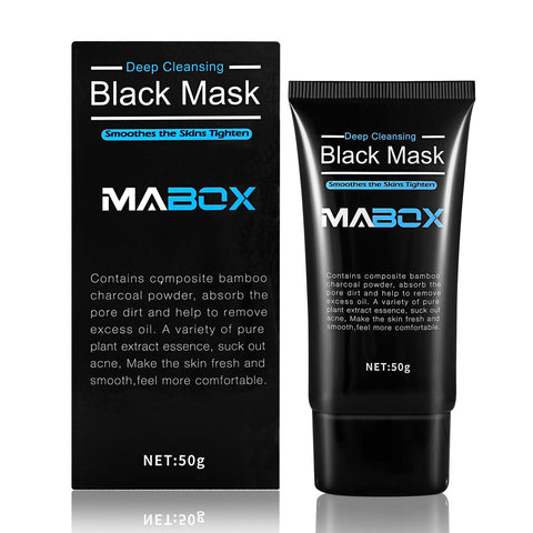 Black Peel Off Mask bamboo charcoal application