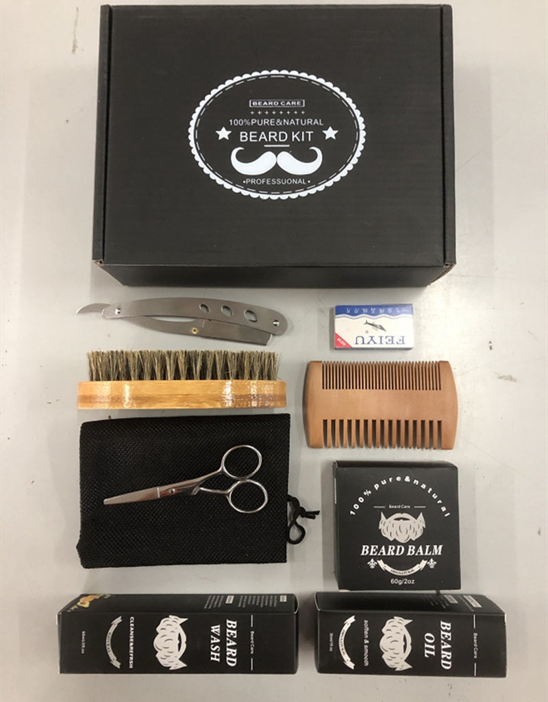 Beard Derma Roller Kit for Men — Microneedling for Beard Growth, Fuller & Thicker Facial Hair