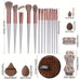 40-Piece Makeup Tool Set With Beauty Blender Soft Sponge Puffs