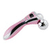 Roller shaping face massager