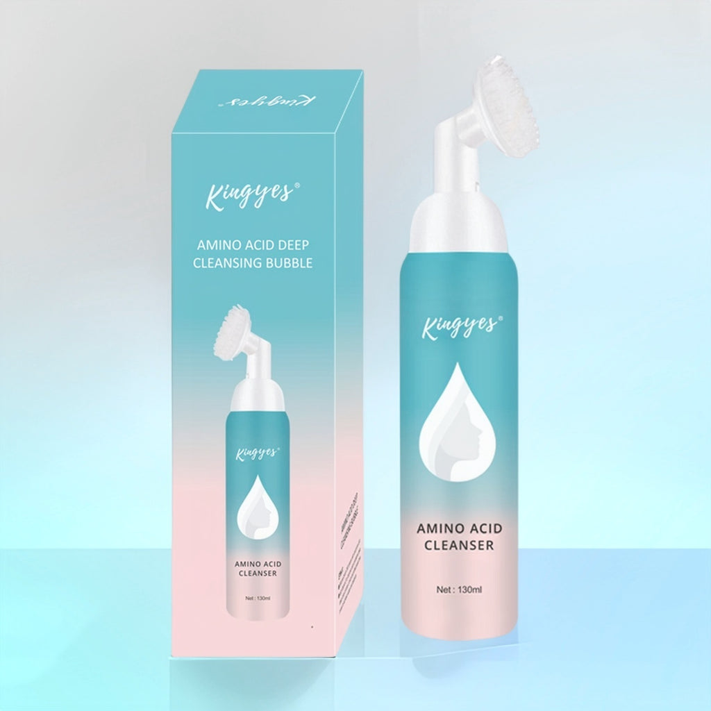 Amino Acid Facial Cleanser with Cleansing Brush