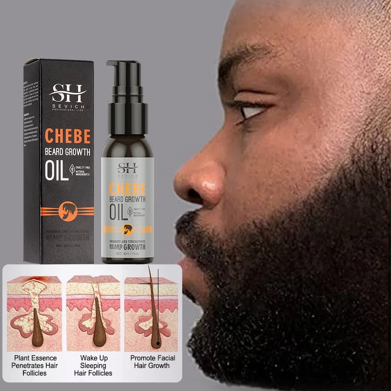 Chebe Men Beard Growth Oil Natural Beard Care