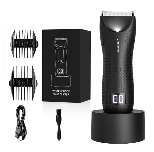 Electric Body Hair Trimmer Waterproof Wet & Dry