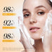Amino Acid Facial Cleanser with facial brush use