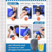 Memory Foam Filling Multifunctional Traveling Pillow With Eye Mask