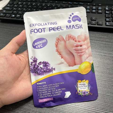Lavender Exfoliating Foot Peel Mask