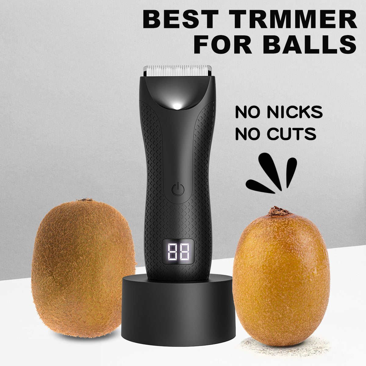 Electric Body Hair Trimmer Waterproof Wet & Dry