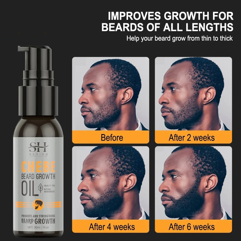 Chebe Men Beard Growth Oil Natural Beard Care