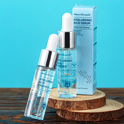 Hyaluronic Acid Face Serum Anti-Aging Shrink Pore Whitening Moisturizing Cream Dry Skin Care