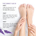 Lavender Exfoliating Foot Peel Mask