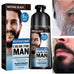 Beard Hair Color Shampoo for Men grooming routine use